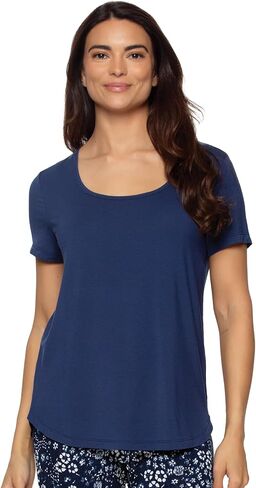 Felina So Smooth Modal Scoop Neck Tee in Saudi Arabia