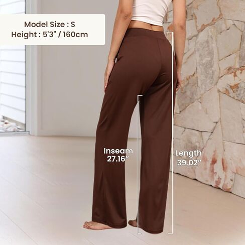 PNAEONG 3 Pack Women's Petite Sweatpants, Casual Wide Leg Pants Loose Fit Lounge Pants with Pocket,XS-XL in Saudi Arabia