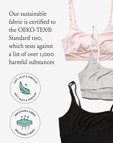 Bodily Everything Bra for Pregnancy, Nursing & Breastfeeding, Soft, Stretchy, Maternity & Sleep Bra with Nursing Access in Saudi Arabia