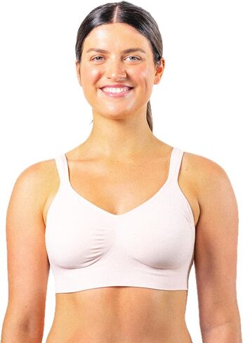 ملابس البراري HuggerARIA | حمالة صدر مضغوطة خفيفة | حمالة صدر ما بعد استئصال الثدي للارتداء اليومي | تغطية منخفضة | إغلاق خلفي in Kuwait