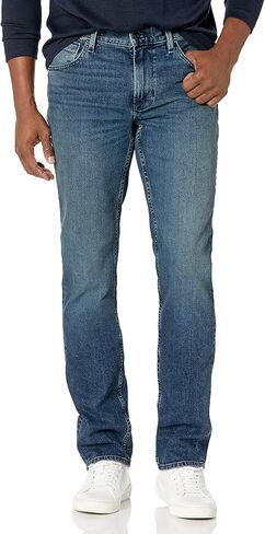 بنطلون جينز رجالي من Hudson Jeans من بايرون ذو ساق مستقيمة، SKYPOINT، 30 in Kuwait