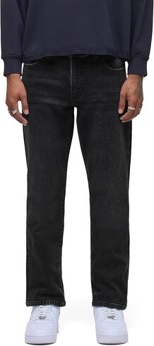 بنطلون جينز رجالي من Hudson Jeans من بايرون ذو ساق مستقيمة، SKYPOINT، 30 in Kuwait