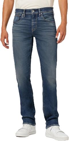 بنطلون جينز رجالي من Hudson Jeans من بايرون ذو ساق مستقيمة، SKYPOINT، 30 in Kuwait