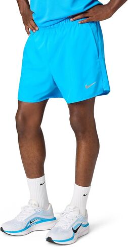 شورت Nike رجالي Dri-Fit Challenger 5 بوصات BF CZ9062-084 مقاس (as1، Alpha، x_l، عادي، عادي، رمادي دخاني/أسود) in Kuwait
