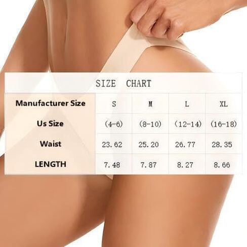 7-Pack Seamless Thong Panties for Women, Low-Waist Breathable Ice Silk No-Show Comfort, Soft and Lightweight in Saudi Arabia