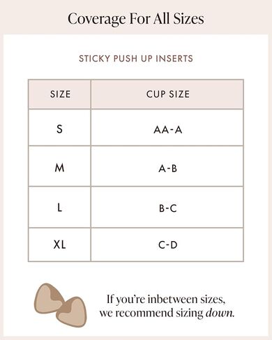 Sticky Push Up Inserts, Double Sided Sticky Bra Inserts, Adhesive Bra Pads, Sticky Bra Lift, Push Up for Bikini in Saudi Arabia