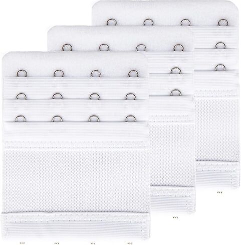 4 Hook Bra Extenders for women, Adjustable 4 hook Plus Size Bra Extender (3/4" Spacing) in Saudi Arabia