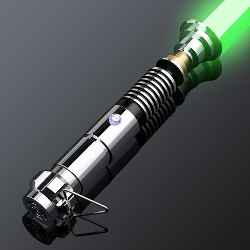 Light Saber Motion Control Dueling Light Saber, 12 RGB Colors 16 FX Sound Fonts, Pro Light Sabers for Adults, Light Sabers for Kids, Smooth Swing Premium Hilt Force FX Saber Toy Christmas Cosplay Gift in Saudi Arabia