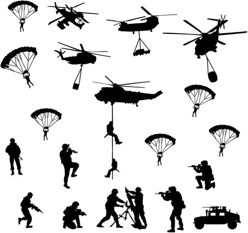 SUPERDANT 9PCS Basketball Player Dunk Wall Stickers Watercolor Sports Player Silhouette Decals Peel Stick Wall Decor Art Murals for Boys Teens Kids Room Playroom Nursery Classroom Wall Decoration in Kuwait