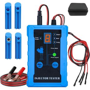 4-Cylinder Fuel Injector Cleaner Machine - 110V 2-in-1 Fuel Injector Cleaner & Tester, Ultrasonic Fuel Injector Cleaner with 9 Testing Functions for Most Vehicles in Kuwait