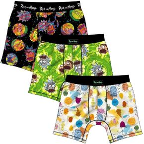 Bioworld Rick & Morty Men's Boxer Briefs (Pack of 3) in Kuwait