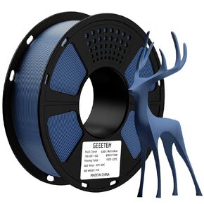 GEEETECH Matte PLA Filament 1.75mm,Black PLA Matte 3D Printer Filament 1kg Spool (2.2lbs), Dimensional Accuracy +/- 0.02 mm,1.75 PLA Filament Matte 3D Printing Filament in Kuwait