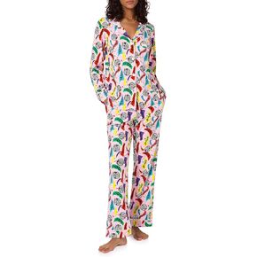 مطبوعات إصدار خاص للسيدات من Bed Head PJs - ملابس نوم وملابس مريحة من القطن العضوي - طقم قميص وسروال بي جي بأكمام طويلة in Saudi Arabia
