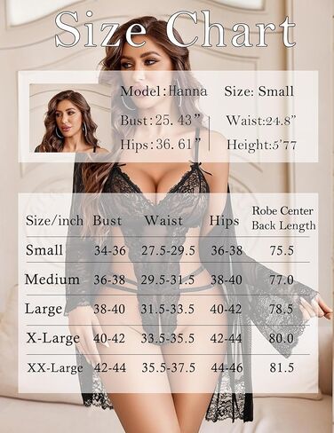 Avidlove Sexy Womens Lingerie Set 2 Piece Lace Teddy with Robe Mesh Bodysuit Nightgown in Saudi Arabia