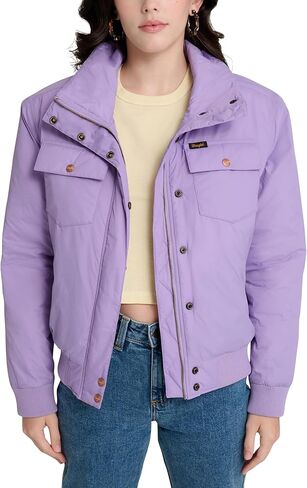 Wrangler womens X Stranger Things Erica Bomber Jacket in Saudi Arabia