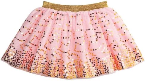 Mud Pie Girls Mud Pie Kids Gold Sequin Tutu in Saudi Arabia