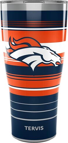 Tervis Traveler NFL Chicago Bears - Hype Stripes Triple Walled Insulated Tumbler Travel Cup Keeps Drinks Cold & Hot, 20oz, Stainless Steel in Saudi Arabia