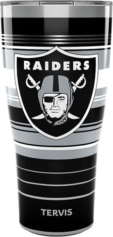 Tervis Traveler NFL Chicago Bears - Hype Stripes Triple Walled Insulated Tumbler Travel Cup Keeps Drinks Cold & Hot, 20oz, Stainless Steel in Saudi Arabia