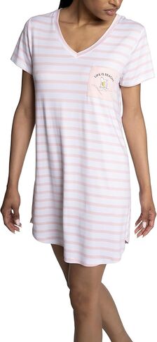 قميص نوم نسائي برقبة على شكل حرف V من Peanuts in Kuwait