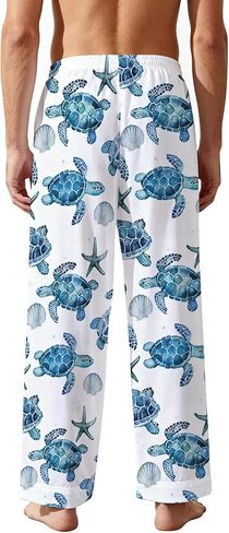 Bass Fish Pajama Pants, Cool Bass Fishing Pajama Bottoms for Men Women, Soft Novelty Pjs Sleepwear with Pockets in Saudi Arabia