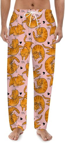 Bass Fish Pajama Pants, Cool Bass Fishing Pajama Bottoms for Men Women, Soft Novelty Pjs Sleepwear with Pockets in Saudi Arabia