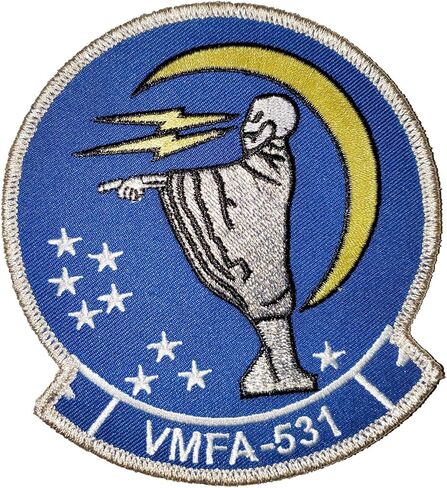 VMFA-531 رقعة الأشباح الرمادية – مخيطة، 4.5 بوصة in Kuwait