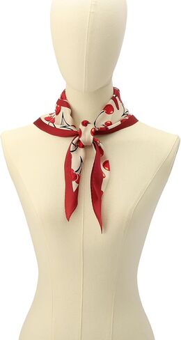 COACH Cherries Swirl Printed Silk Diamond in Saudi Arabia