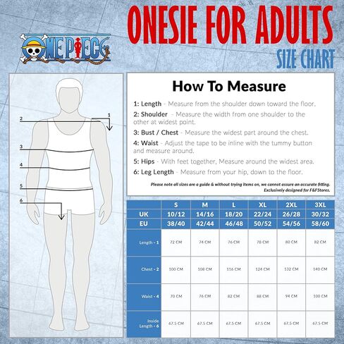 One Piece Anime Merch Manga Jumpsuit One-Piece Pajamas for Teens and Men Warm, Cozy Soft Lounge Wear, Luffy Gifts for Men in Saudi Arabia