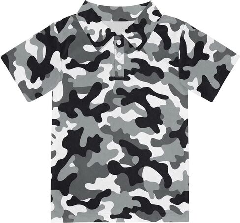 Boys Polo Shirt Golf School Uniforms Tops Short Sleeve in Saudi Arabia
