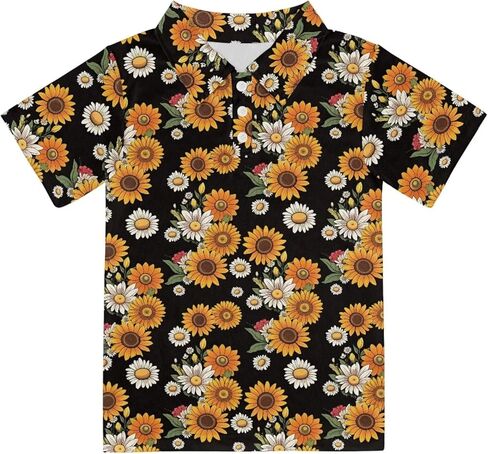 Boys Polo Shirt Golf School Uniforms Tops Short Sleeve in Saudi Arabia