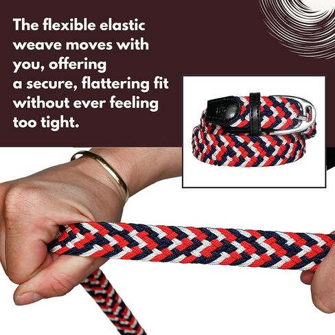 حزام مطاطي منسوج للأطفال - كاندي أبل in Kuwait