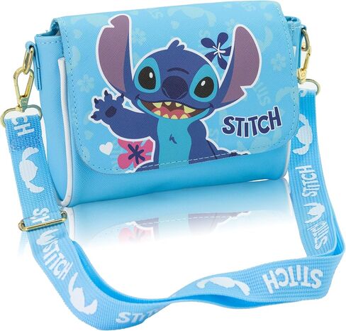 Stitch, Hello Kitty or Bluey Girls Purse | Small Crossbody Shoulder Bag with Adjustable Strap in Kuwait