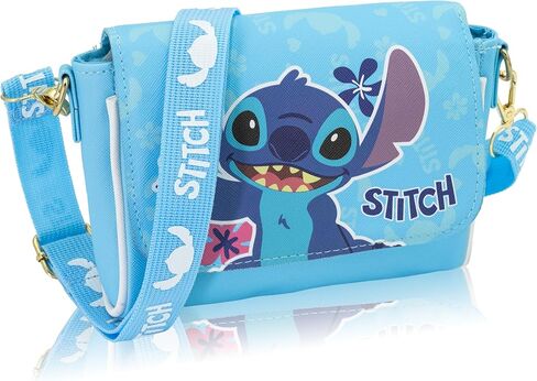 Stitch, Hello Kitty or Bluey Girls Purse | Small Crossbody Shoulder Bag with Adjustable Strap in Kuwait