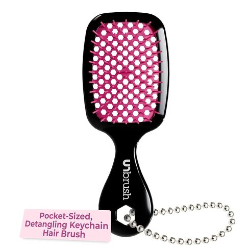FHI Heat UNbrush Keychain Super Mini Hair Brush — Collectible Miniature Charm for Bags and Keys — Accessory for Beauty Lovers in Saudi Arabia