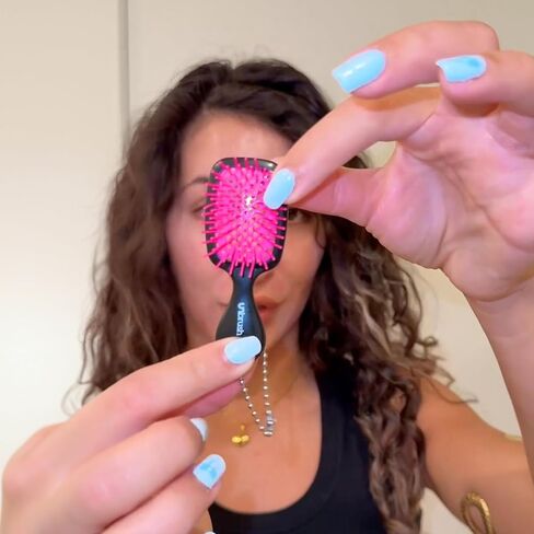 FHI Heat UNbrush Keychain Super Mini Hair Brush — Collectible Miniature Charm for Bags and Keys — Accessory for Beauty Lovers in Saudi Arabia
