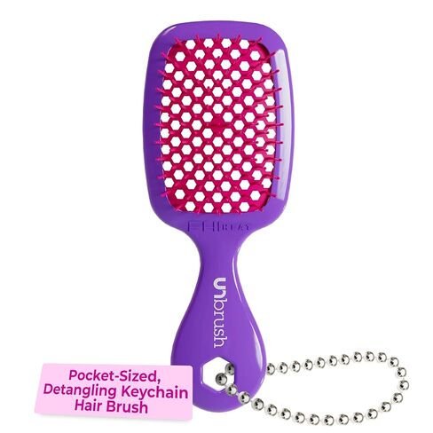 FHI Heat UNbrush Keychain Super Mini Hair Brush — Collectible Miniature Charm for Bags and Keys — Accessory for Beauty Lovers in Saudi Arabia