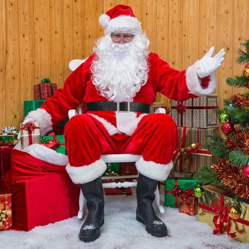 3Pcs Santa Belts for Adults, 1.8'' Wide Leather Christmas Santa Belts With Buckle For Santa Suit Accessories,Black Santa Belts for Men and Women for Christmas Costumes Cosplay Supplies 47 Inches L in Saudi Arabia