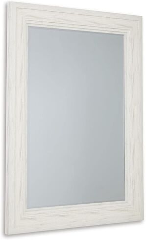 Signature Design by Ashley Jacee Casual 40" Accent Mirror, Gray in Kuwait