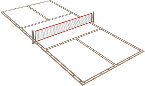 Pickleball Court Marking Kit Easy to Install Professional Size Adjustable Pickleball Court Line Cardboard Stencil for Asphalt Concrete Driveway Backyard in Saudi Arabia