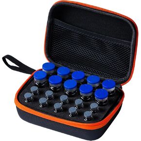 Insulin Fridge Holder Storage Case Organizer for Diabetics,8 Slots,Fit Storage Standard and Tall 10ml U-100 Vials,Black in Kuwait