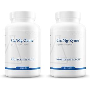 Biotics Research CaMgZyme 300 مجم سيترات الكالسيوم، مغنيسيوم، عالي الامتصاص، على شكل أقراص، ثقافة الخضروات العضوية الخام، صحة العظام، صحة القلب 120 قرصًا in Kuwait