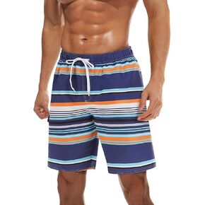 TACVASEN Men's Summer Swim Trunks Quick Dry Surf Boardshorts Bathing Suit Shorts with Mesh Lining in Saudi Arabia