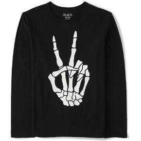 ذا تشيلدرنز بليس تي شيرت باكمام طويلة مزين برسومات كوانزا للاطفال الرضع والاطفال الصغار in Kuwait