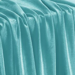 KKJIAF Black Stretch Velvet Fabric 60 Inch Wide, 1 Yard Soft Stretchy Fabric for Sewing Clothes, Apparel, Costume, Crafts - 90% Polyester 10% Spandex in Kuwait