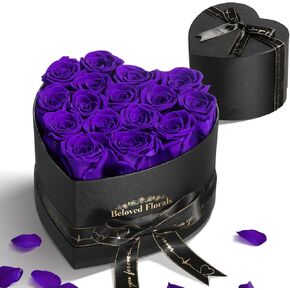 16 Preserved Flowers Rose Birthday Gifts for Women Her Mom Wife Girlfriend Grandma on Valentines Mothers Day Christmas Anniversary Romantic in Saudi Arabia
