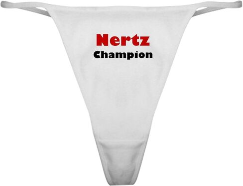 ملابس داخلية كلاسيكية من CafePress Nertz Champion، سراويل داخلية نسائية in Saudi Arabia