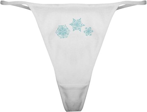 ملابس داخلية كلاسيكية رفيعة من CafePress Snowflakes، سراويل داخلية نسائية in Saudi Arabia