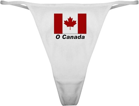 CafePress O Canada Classic Thong Underwear, Womens Panties in Saudi Arabia