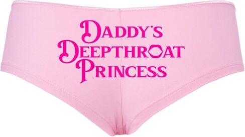 Knaughty Knickers Daddys Little Fuck Toy and Deepthroat Princess 2 Pack Bundle - Small in Saudi Arabia