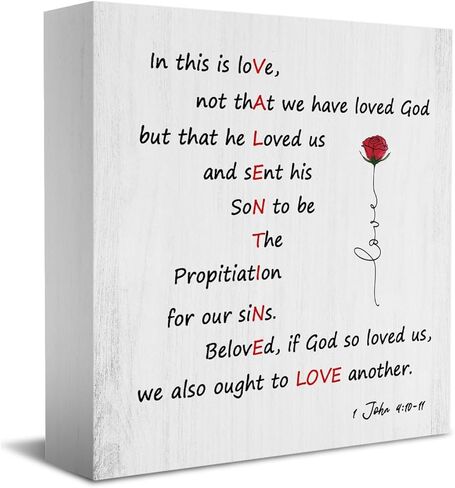 رومانسية جنوم الحب القلب ديكور مكتب صندوق خشبي علامة أنا أحبك الهدايا له لها ريفي الخشب كتلة لوحة مربع للمنزل مزرعة غرفة نوم الجرف الجدول الديكور عيد الحب الذكرى السنوية للزفاف in Kuwait